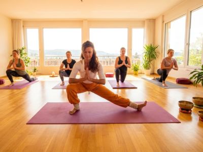 Yoga macht Stimme